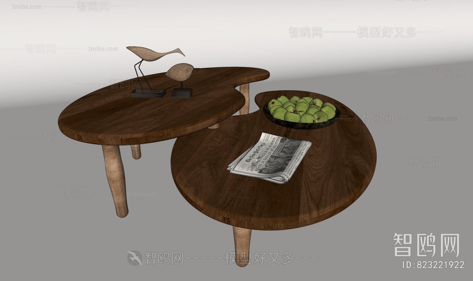 Wabi-sabi Style Coffee Table