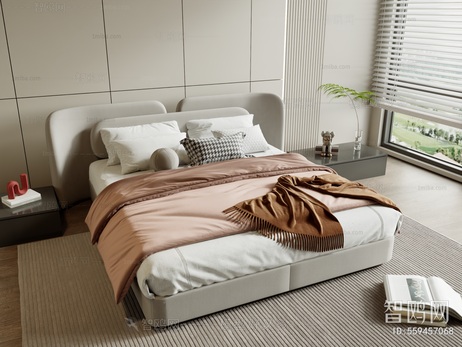 Modern Double Bed