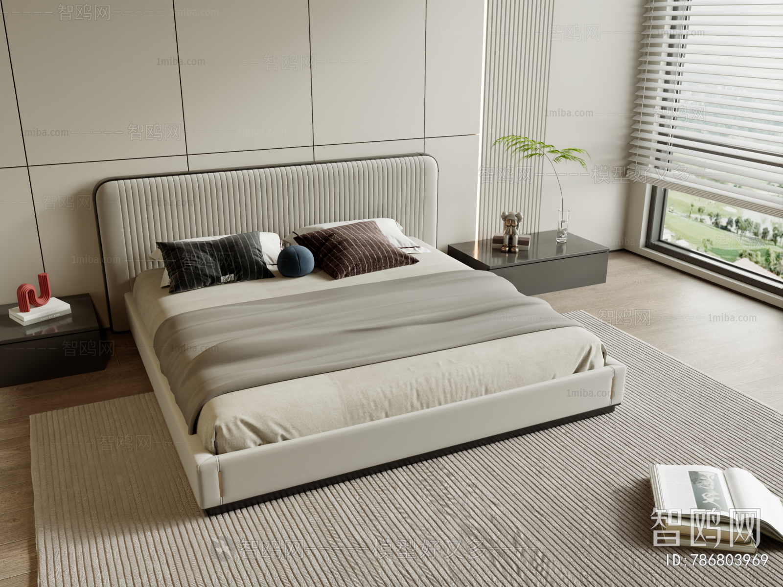 Modern Double Bed