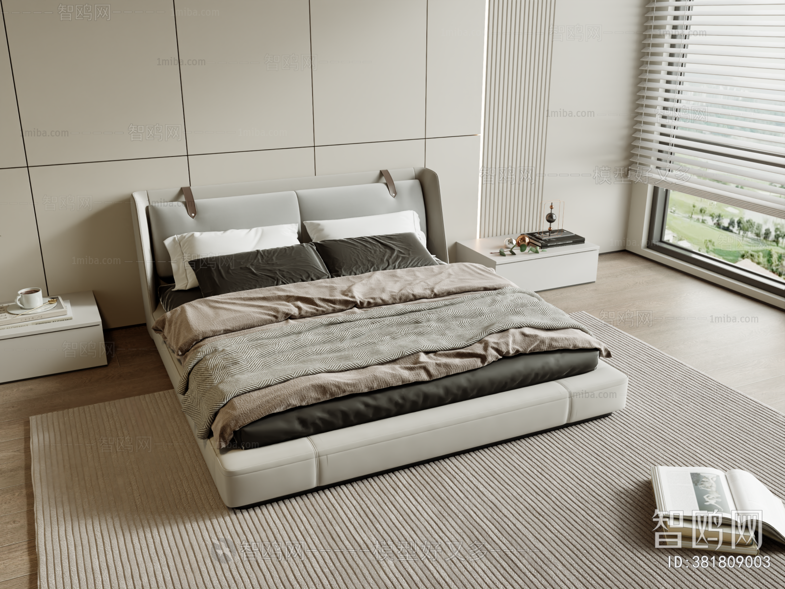 Modern Double Bed