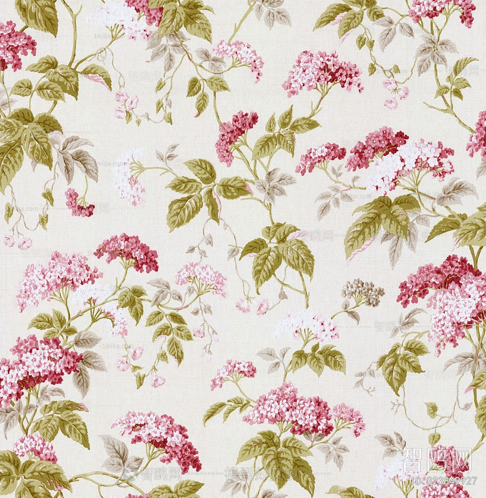 Animal And Plant Pattern Wallpaper