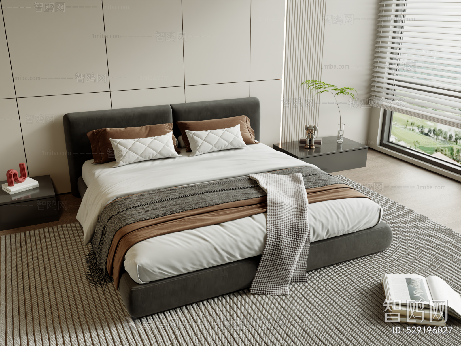 Modern Double Bed