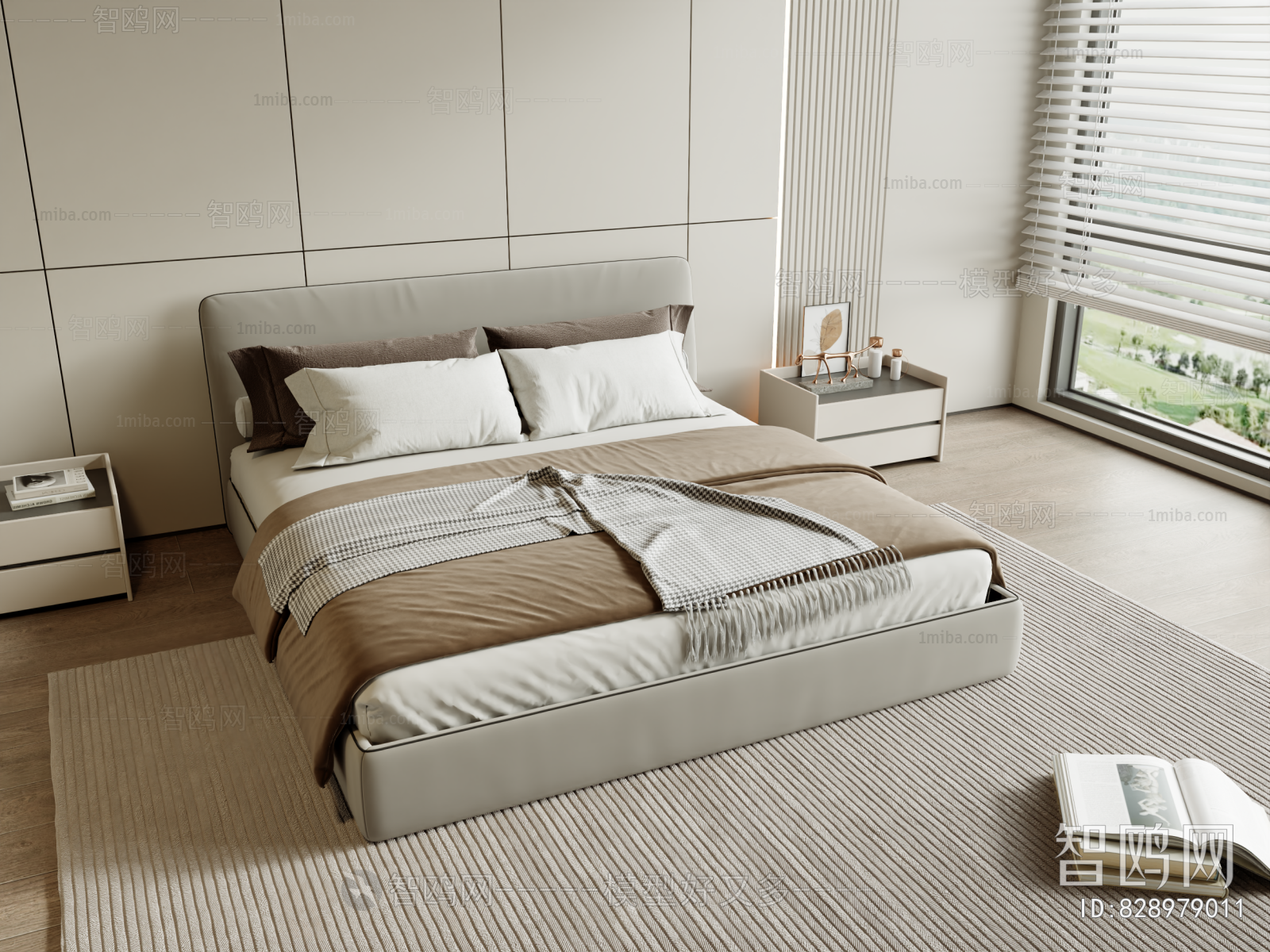 Modern Double Bed