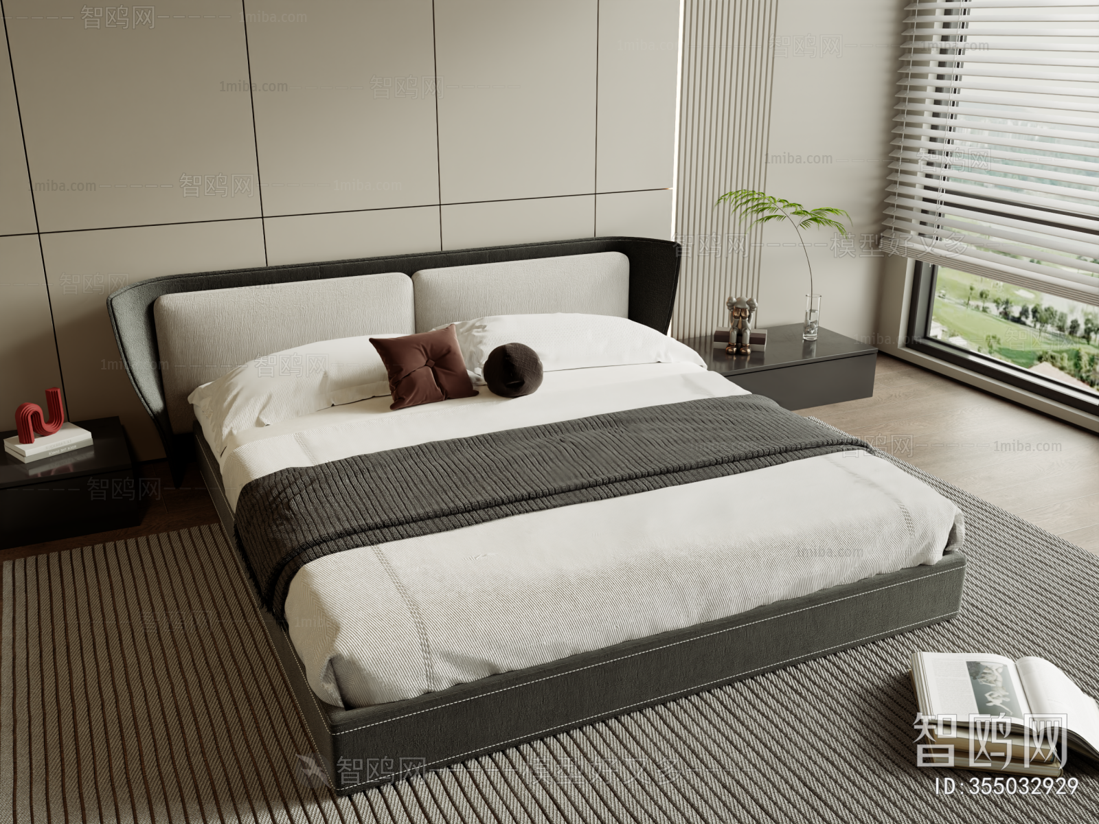 Modern Double Bed