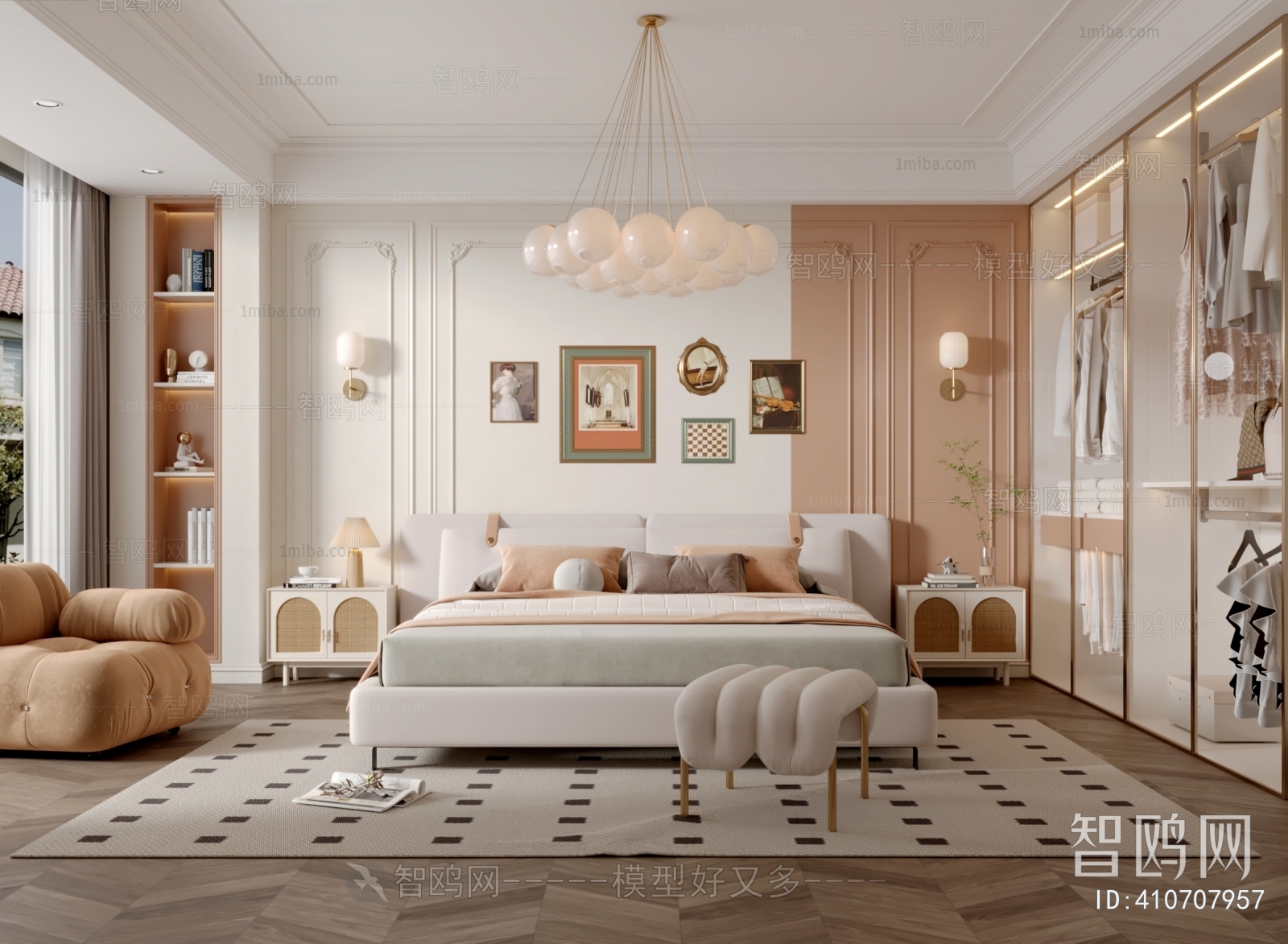 French Style Bedroom