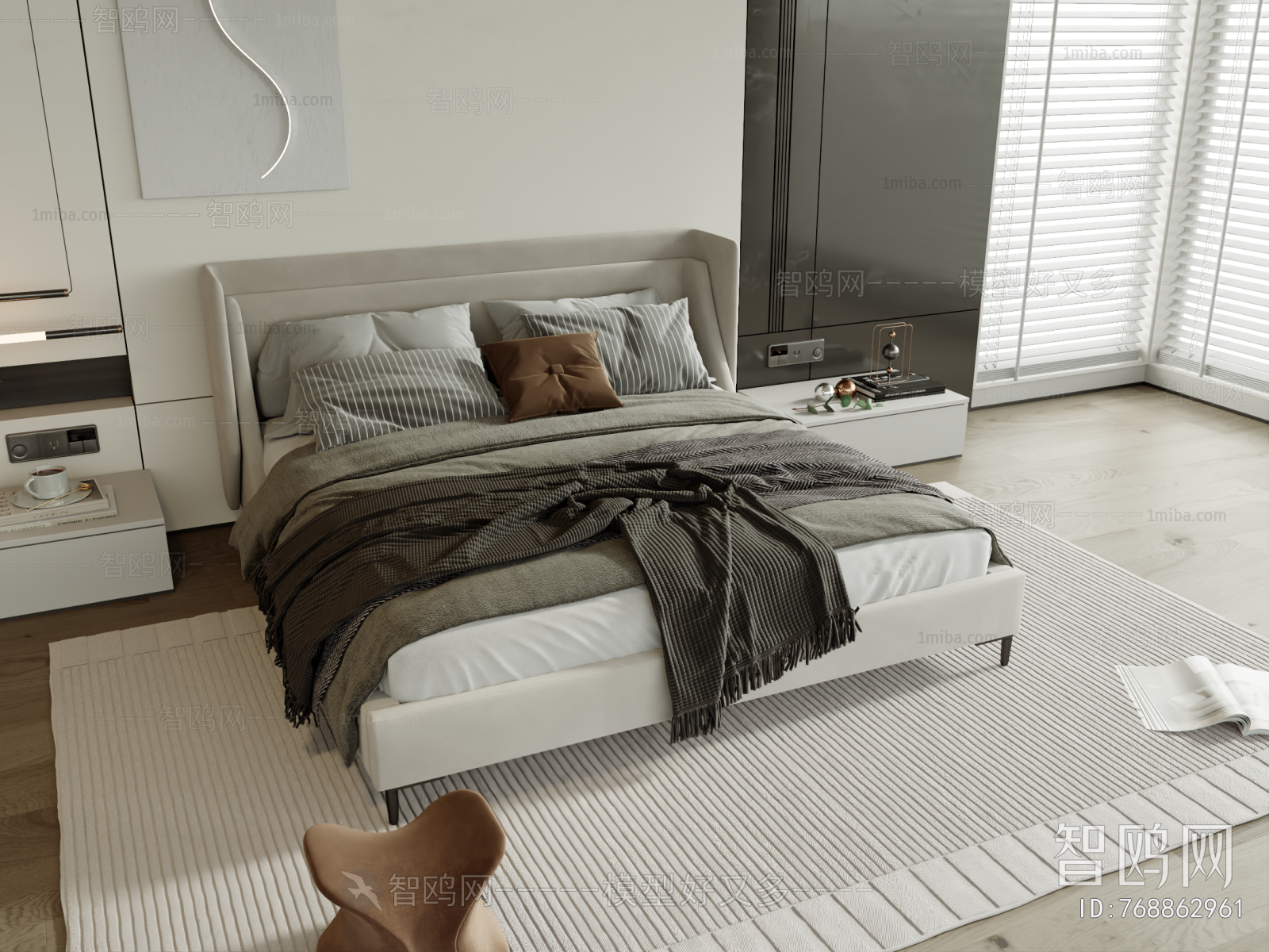 Modern Double Bed