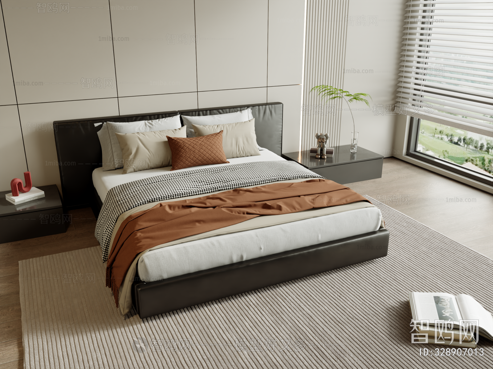 Modern Double Bed