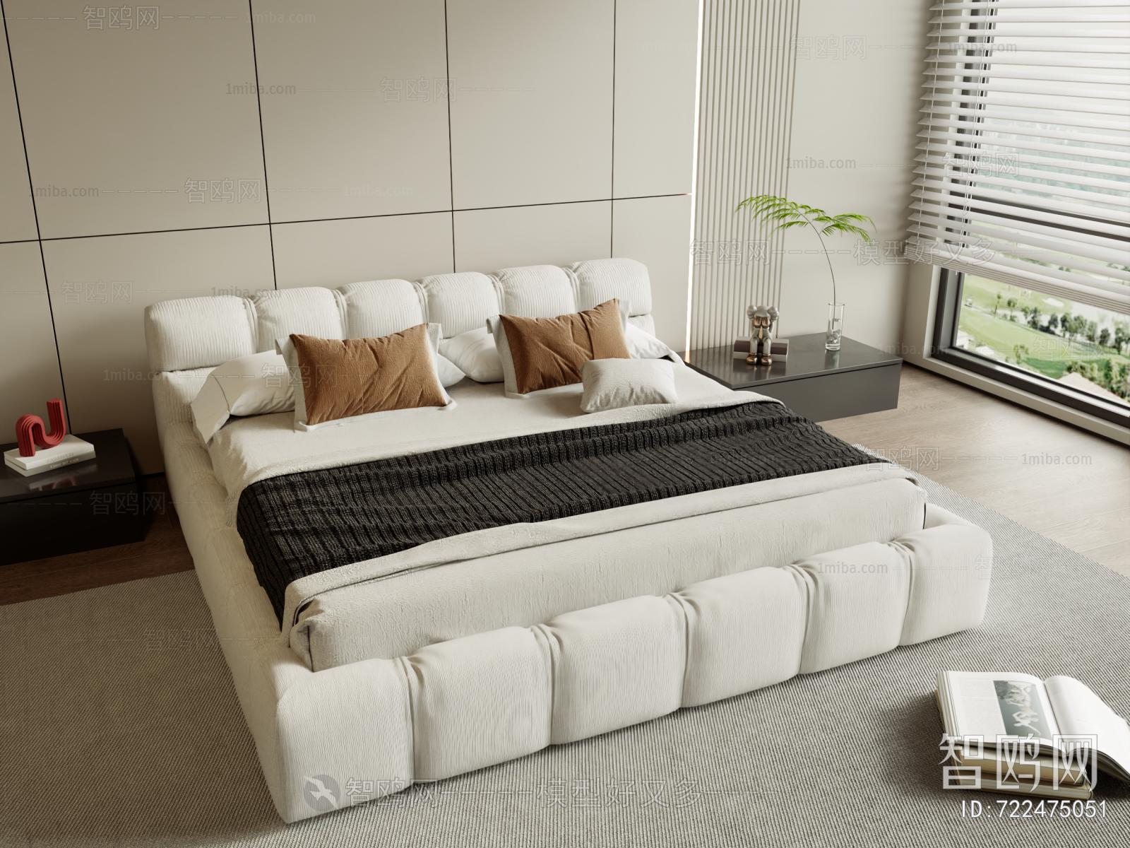 Modern Double Bed