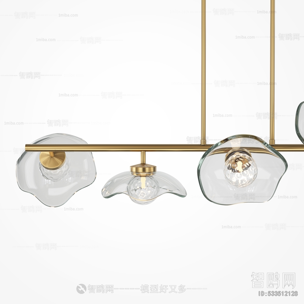 Modern Long Chandelier