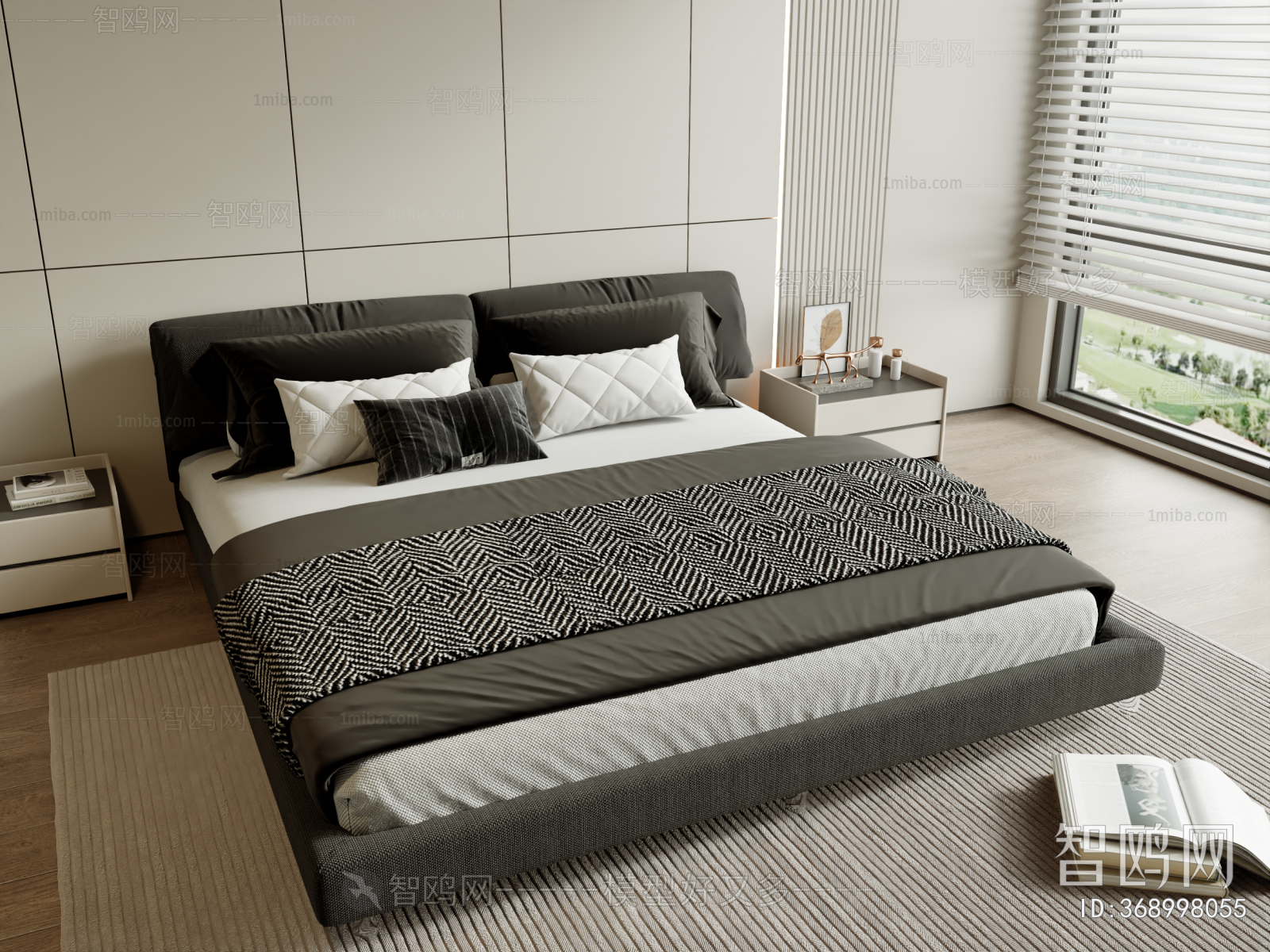 Modern Double Bed