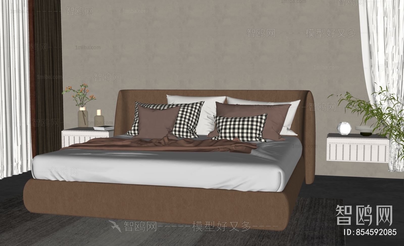 Modern Double Bed