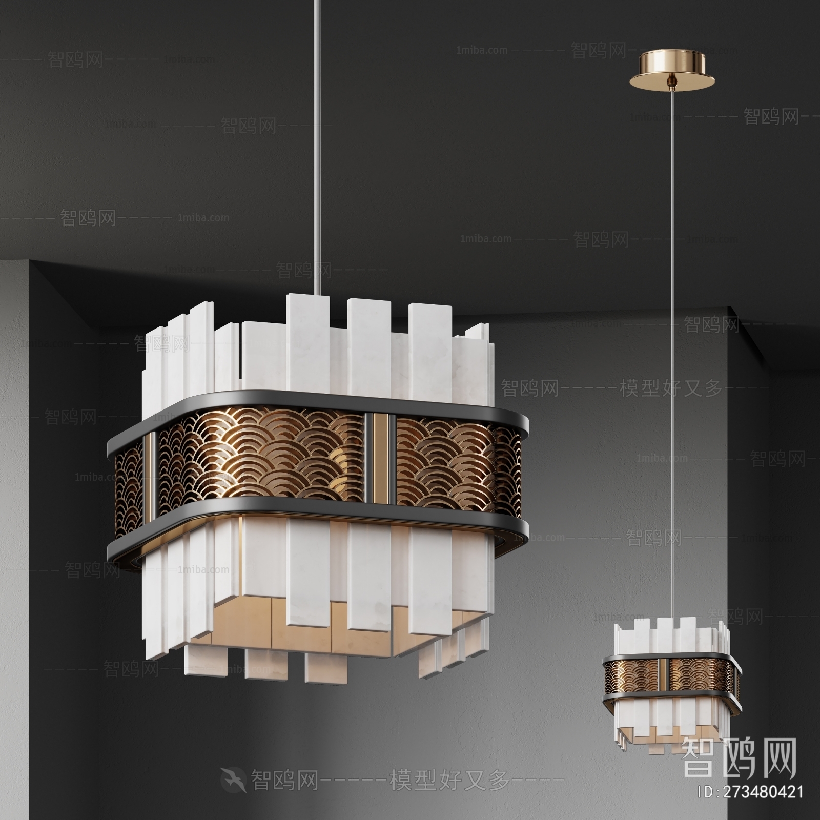 Modern Wabi-sabi Style Droplight