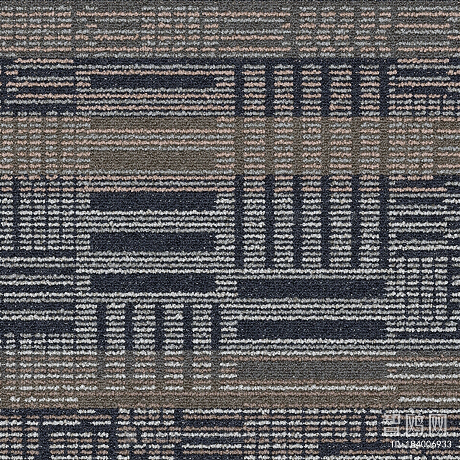 现代几何艺术办公地毯