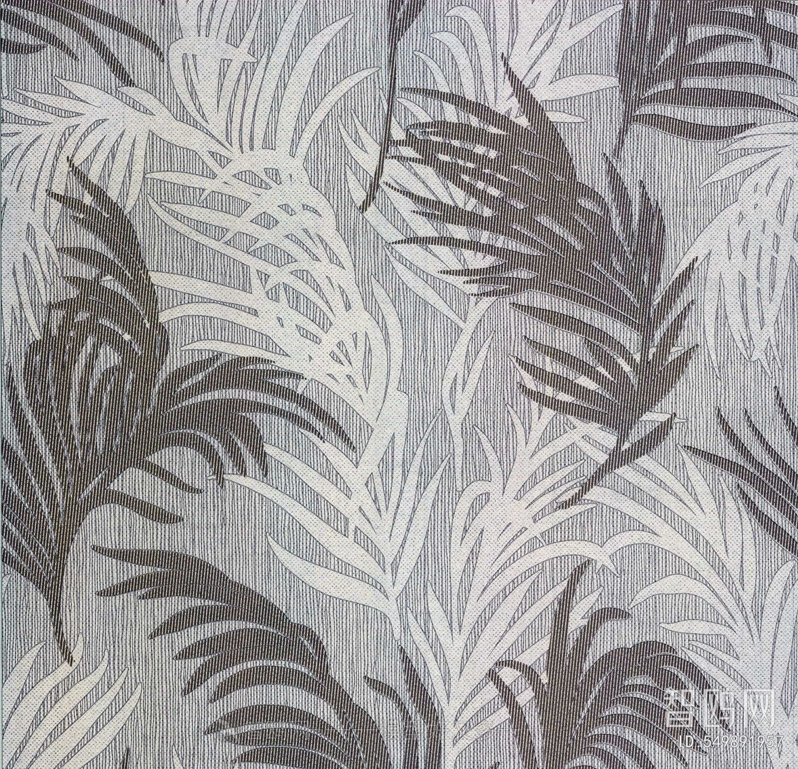 Animal And Plant Pattern Wallpaper