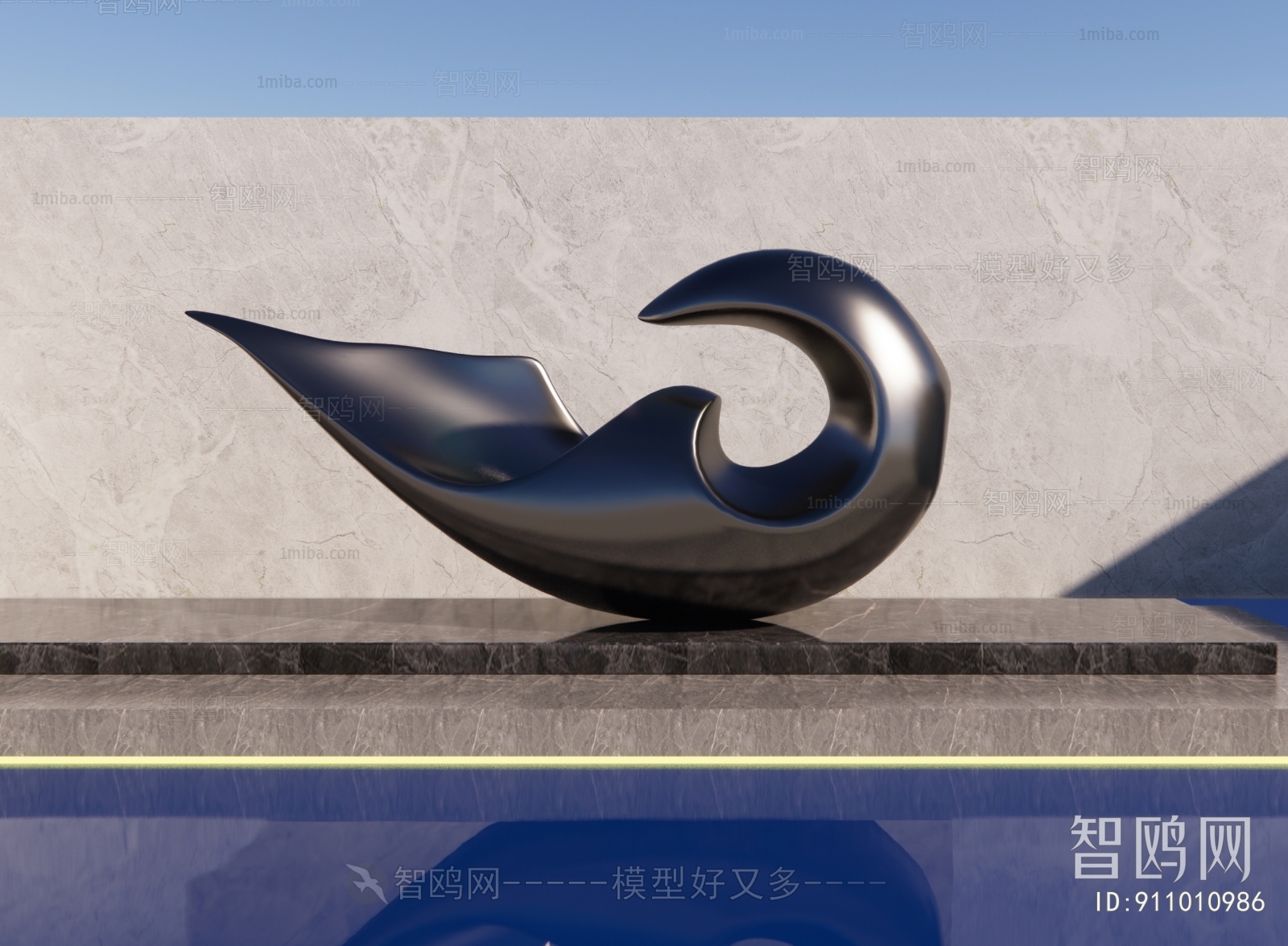 Modern Sculpture Sketchup Model Download Model ID 911010986 1miba   67625404169babee552019eda5d6d9f0 