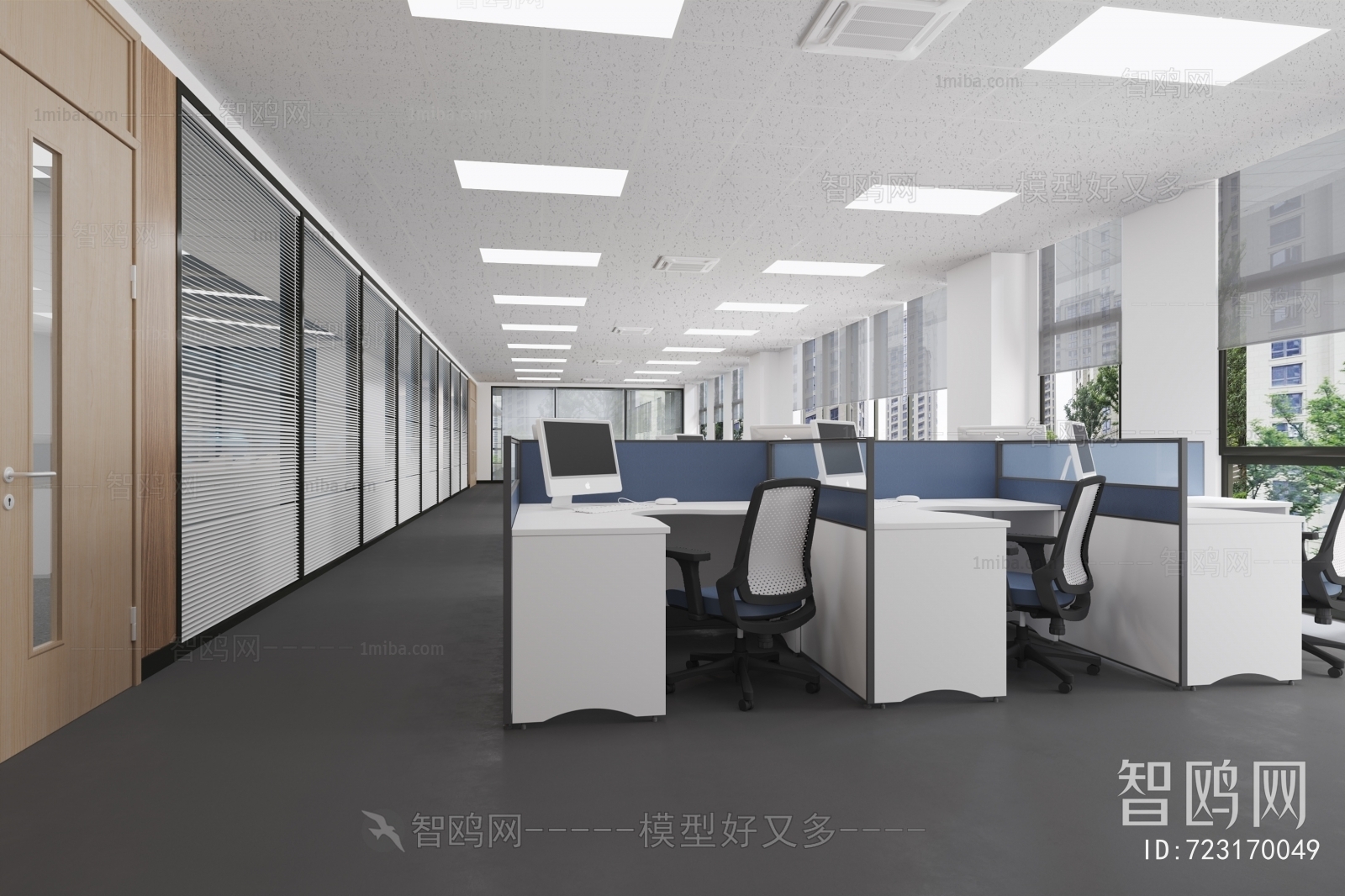 Modern Office Products Exhibition Hall