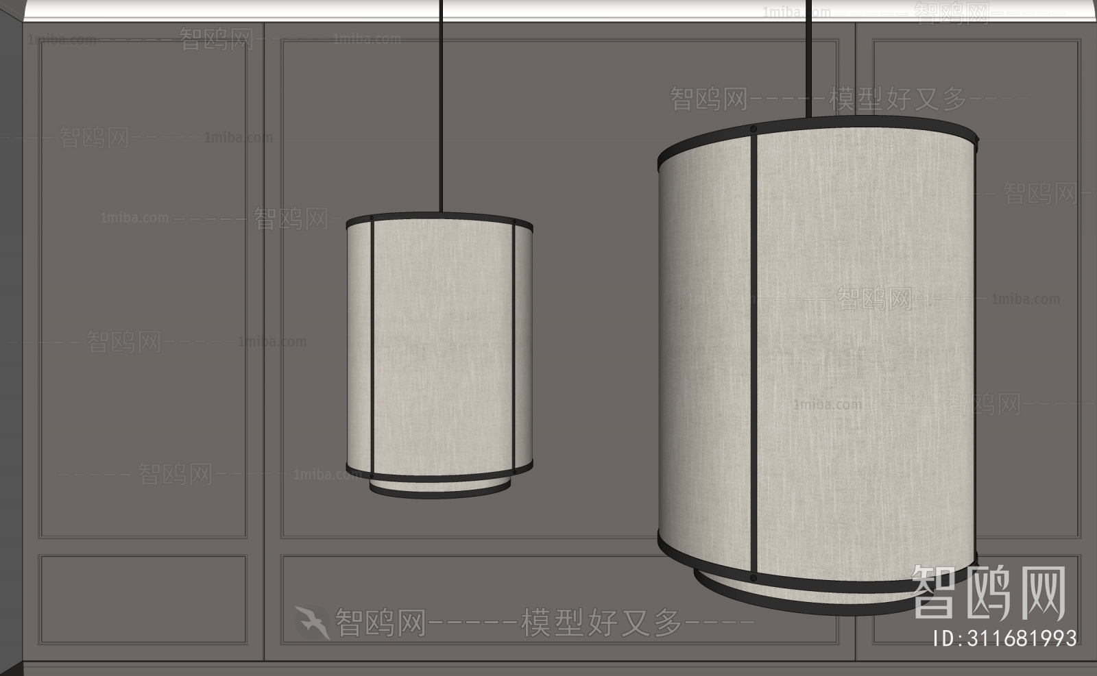 New Chinese Style Wabi-sabi Style Droplight