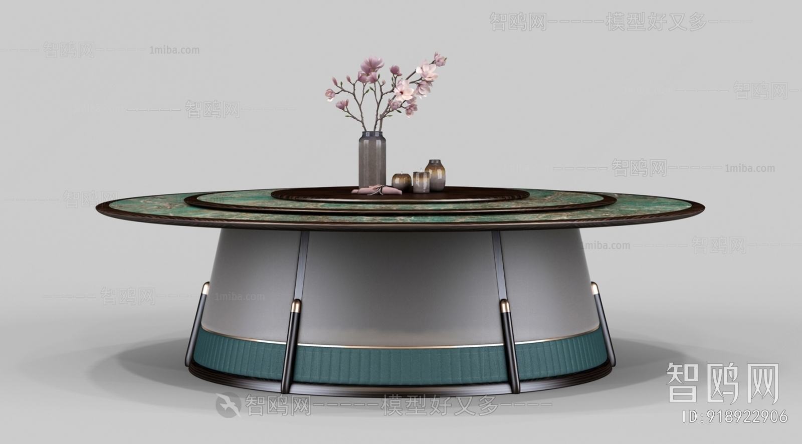新中式圆餐桌