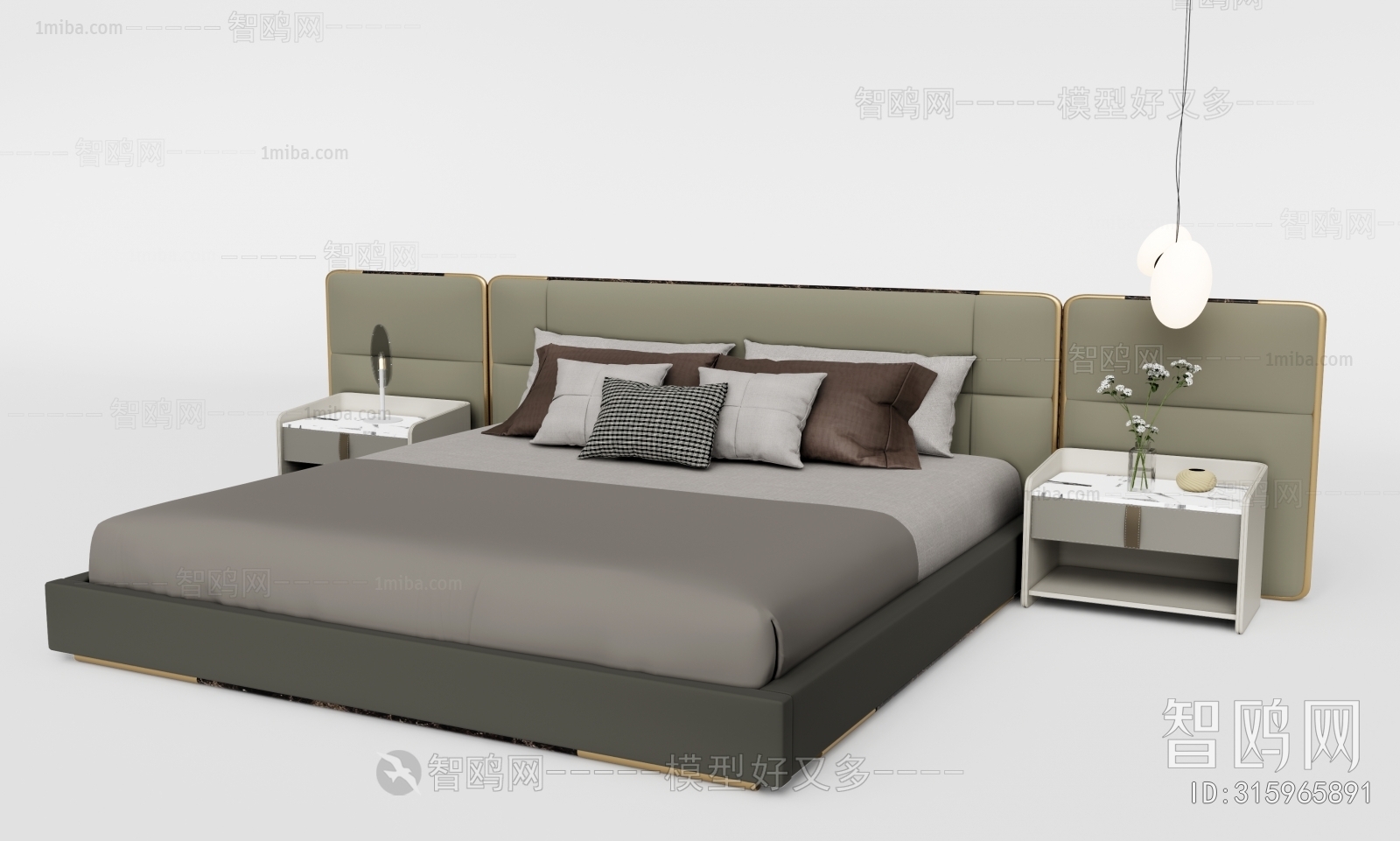 Modern Double Bed