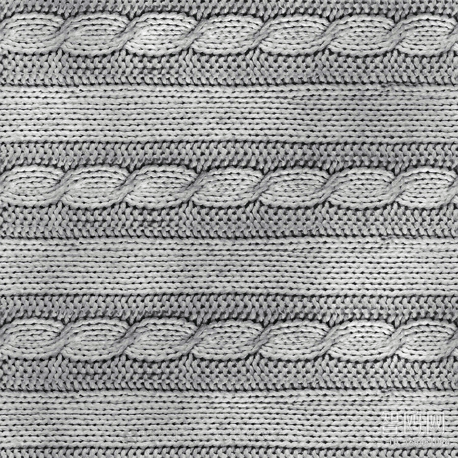 编织针织布纹