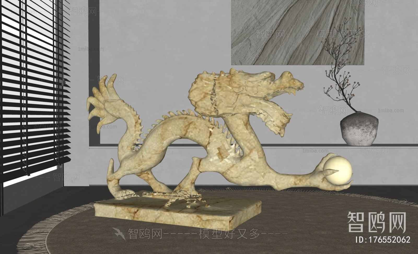 New Chinese Style Sculpture