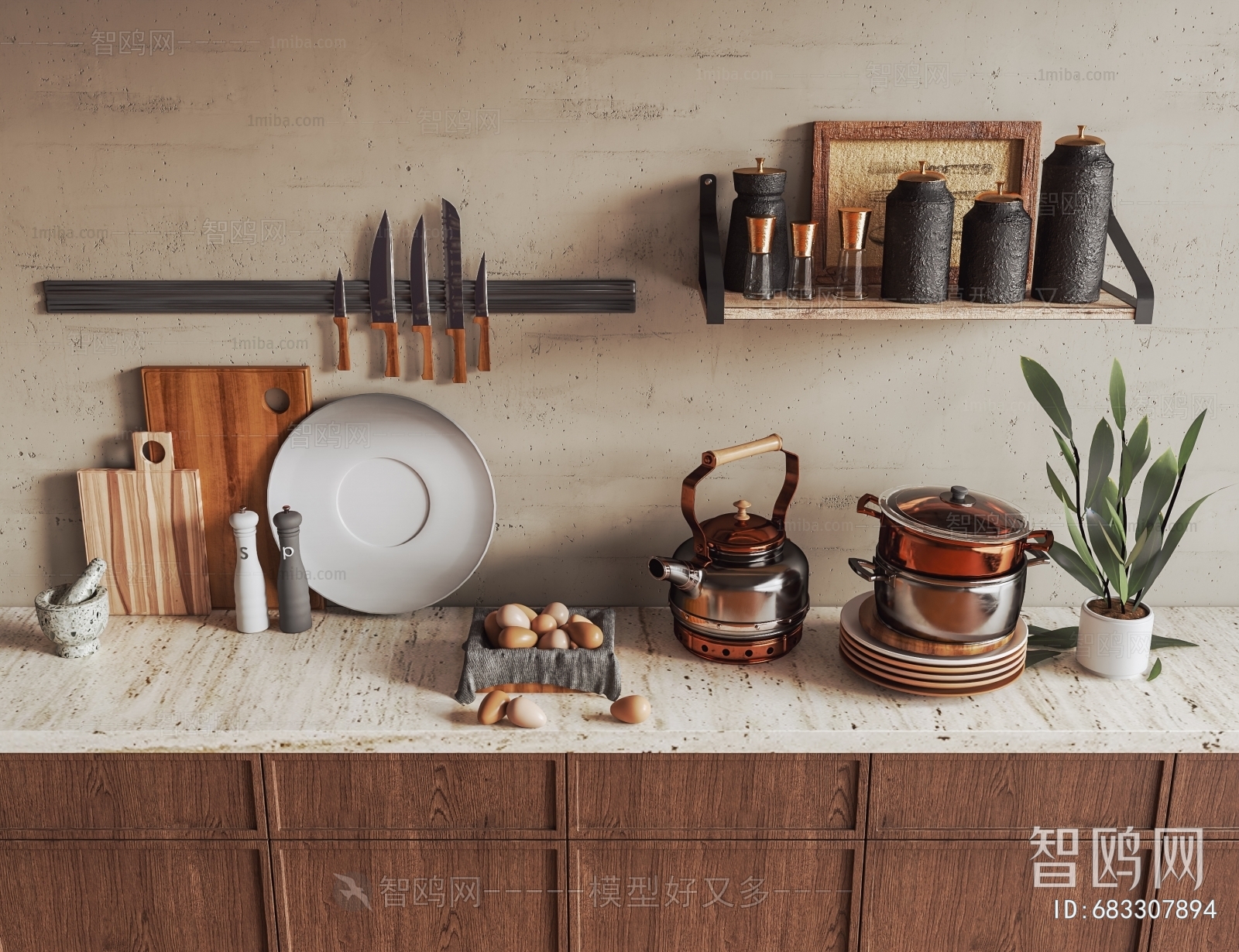 Wabi-sabi Style Kitchenware