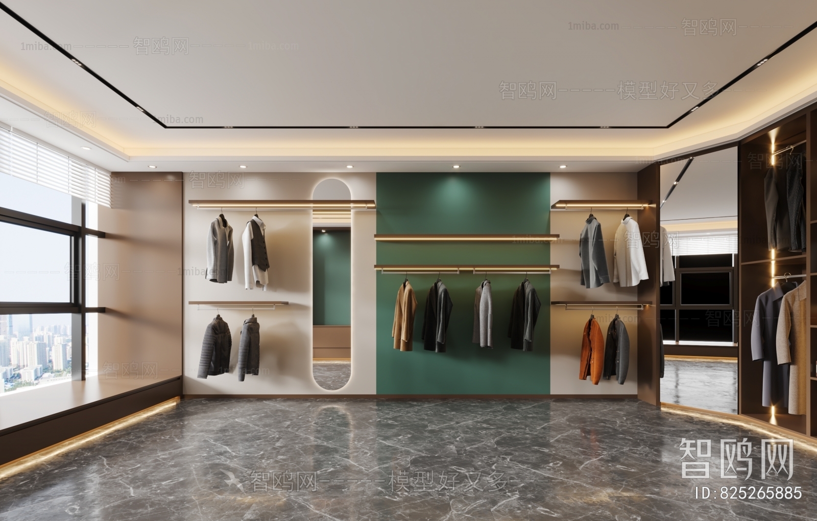 Modern Clothing Store