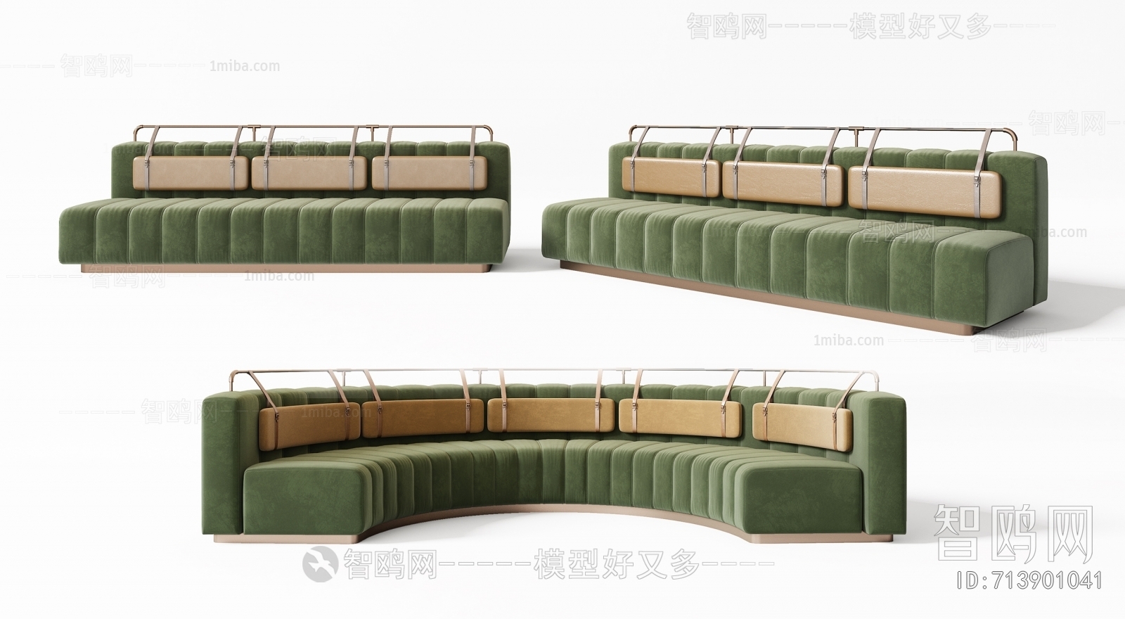 Modern Curved Sofa