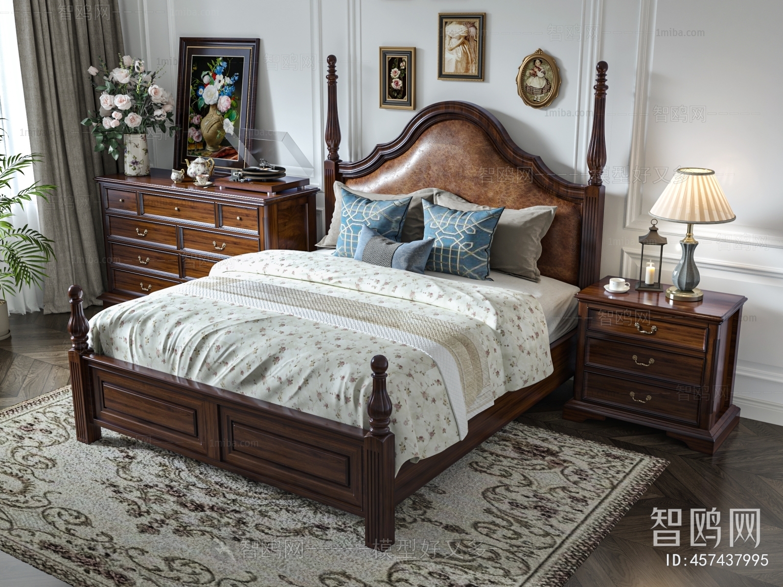 American Style Double Bed