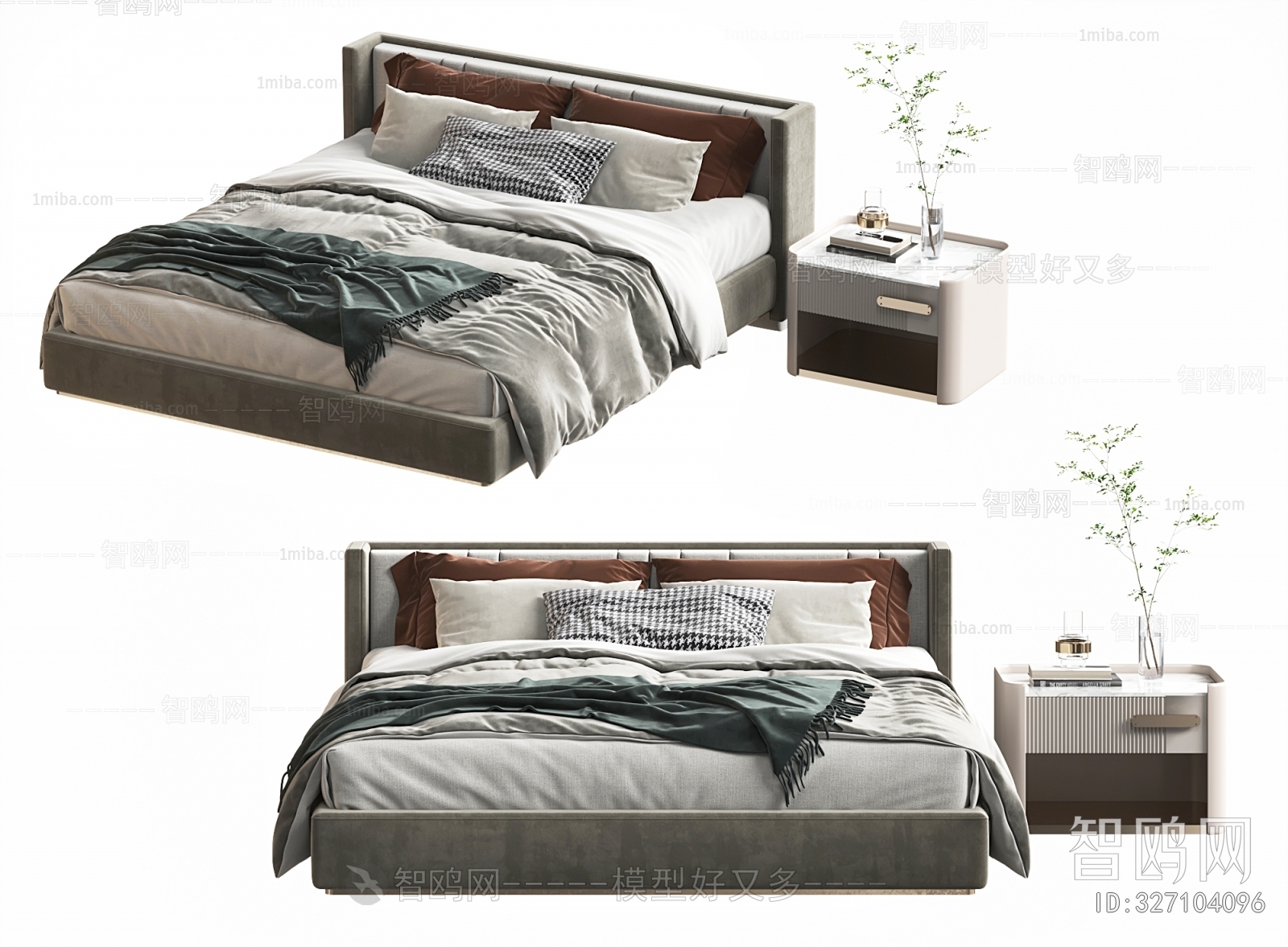 Modern Double Bed