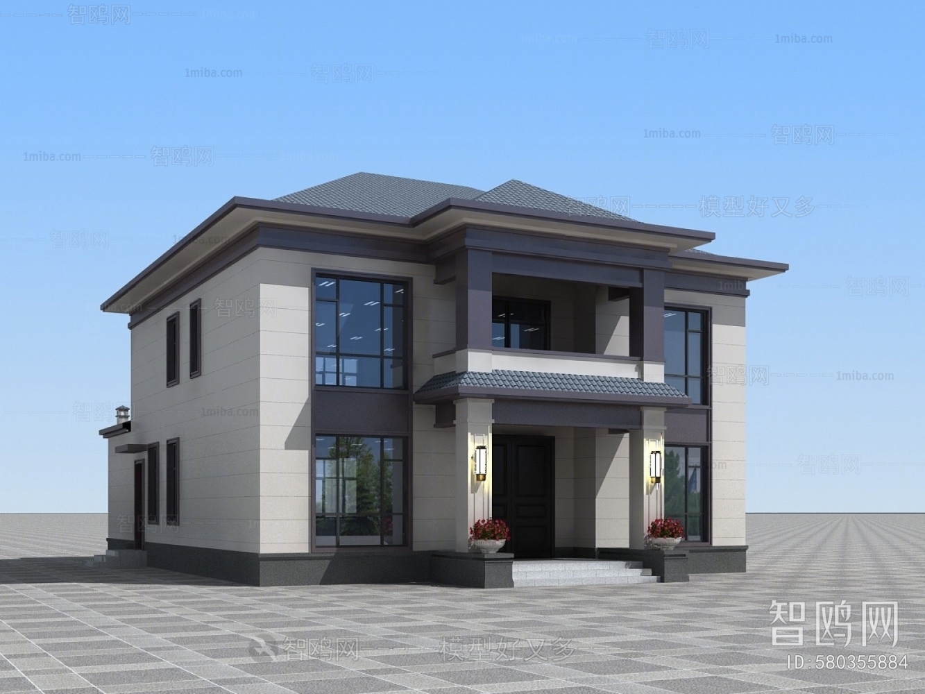 New Chinese Style Detached Villa