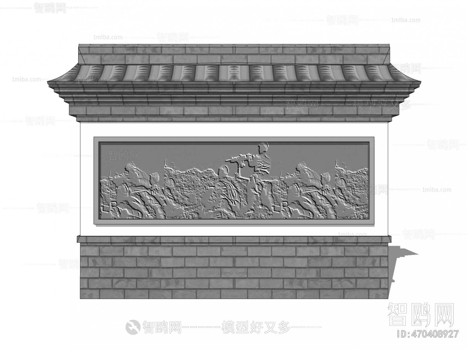 New Chinese Style Chinese Style Building Component