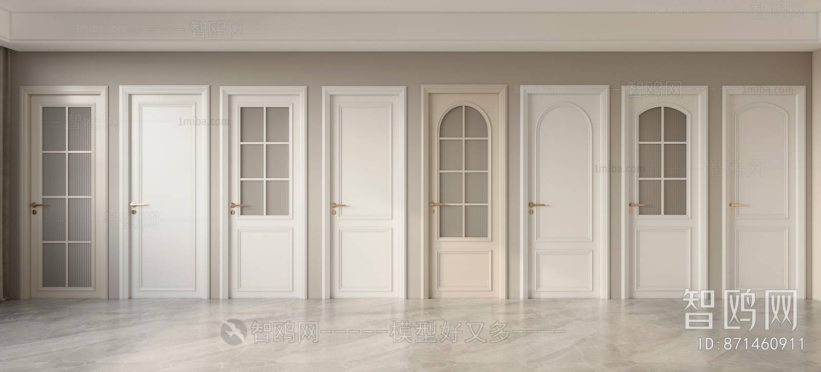 American Style Single Door