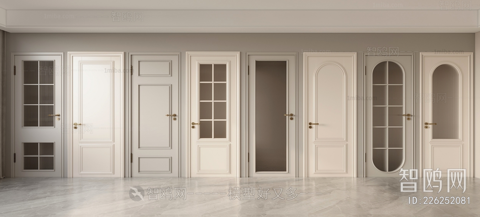 French Style Single Door