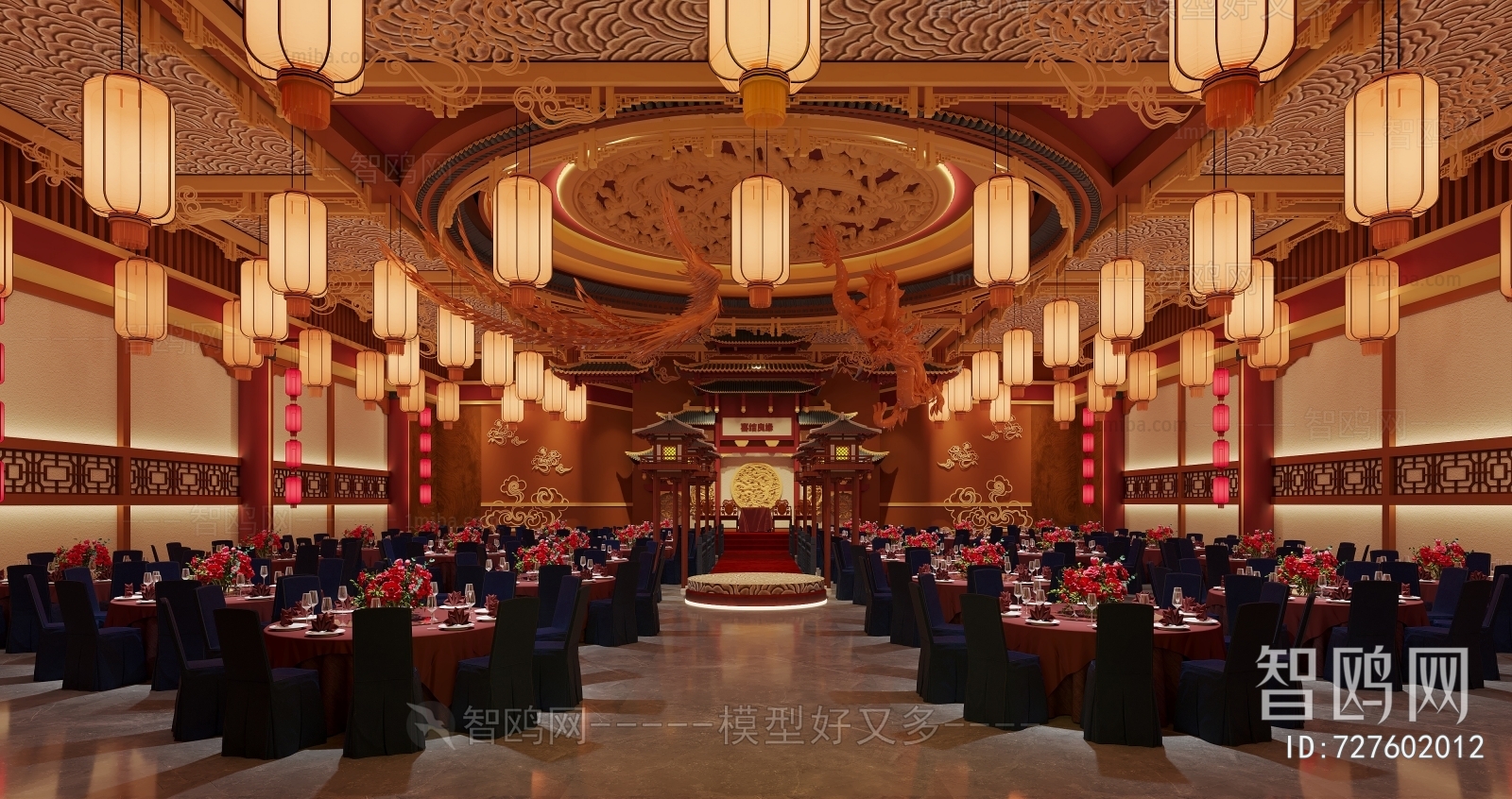 Chinese Style Banquet Hall