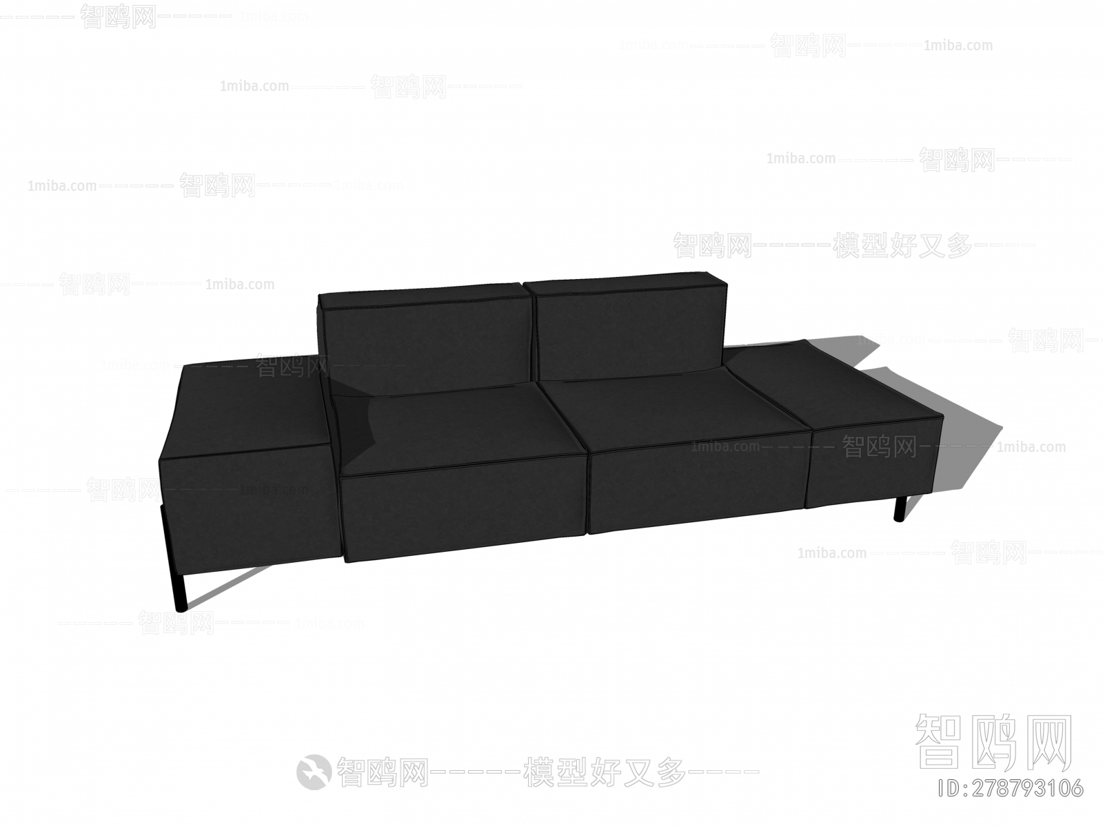 Modern Multi Person Sofa