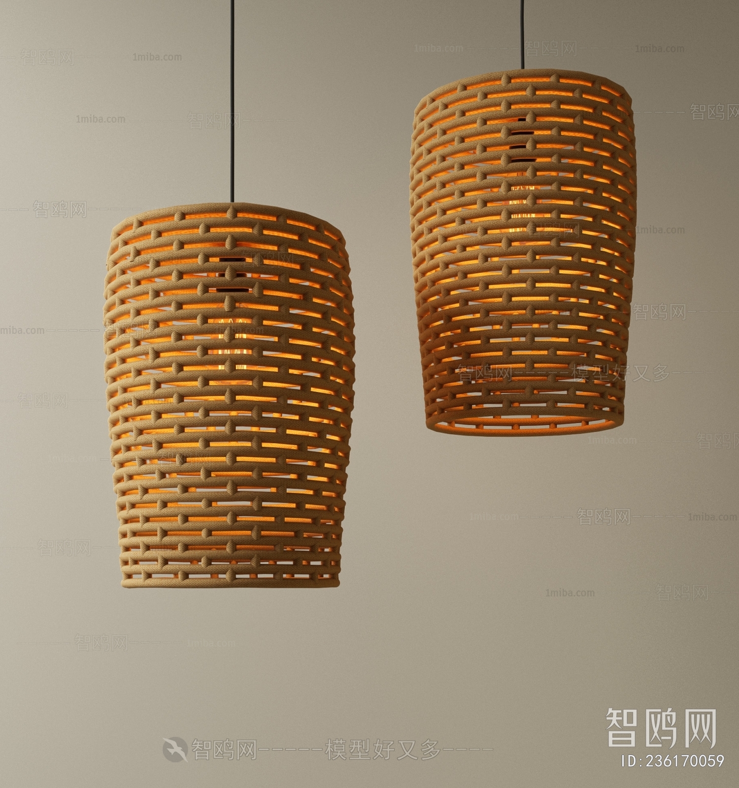 Wabi-sabi Style Droplight