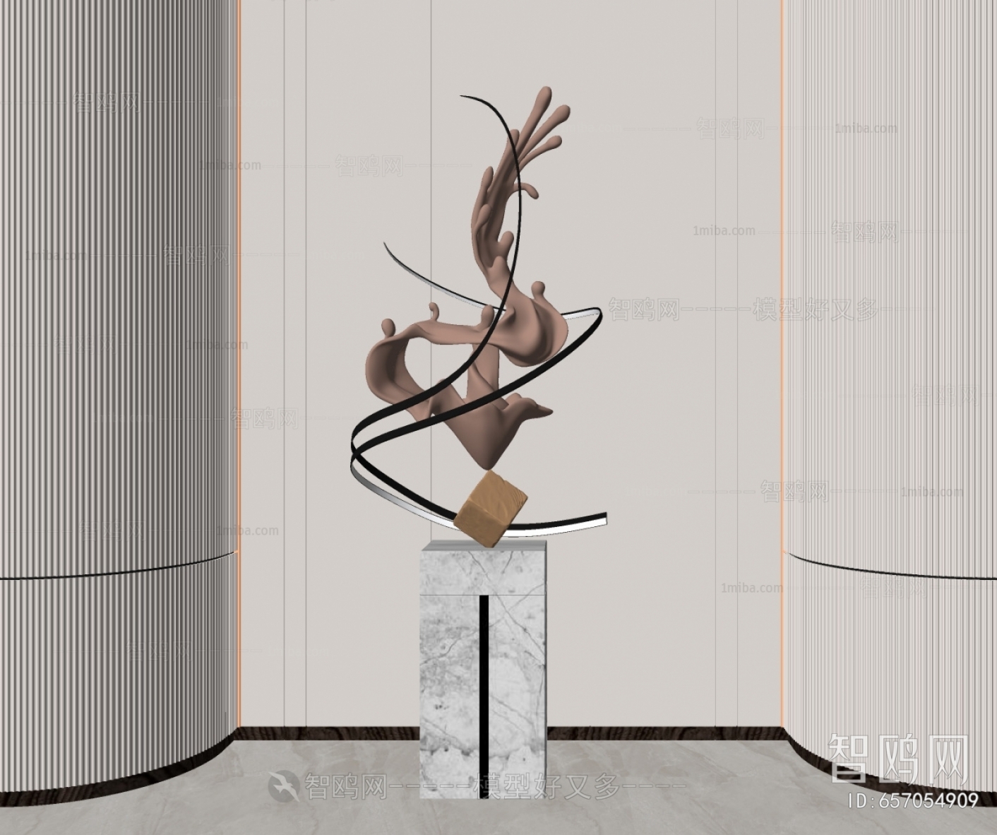 Modern Sculpture Sketchup Model Download Model ID 657054909 1miba   29d33d74d6c20a869f6a8c08cae08e5f 