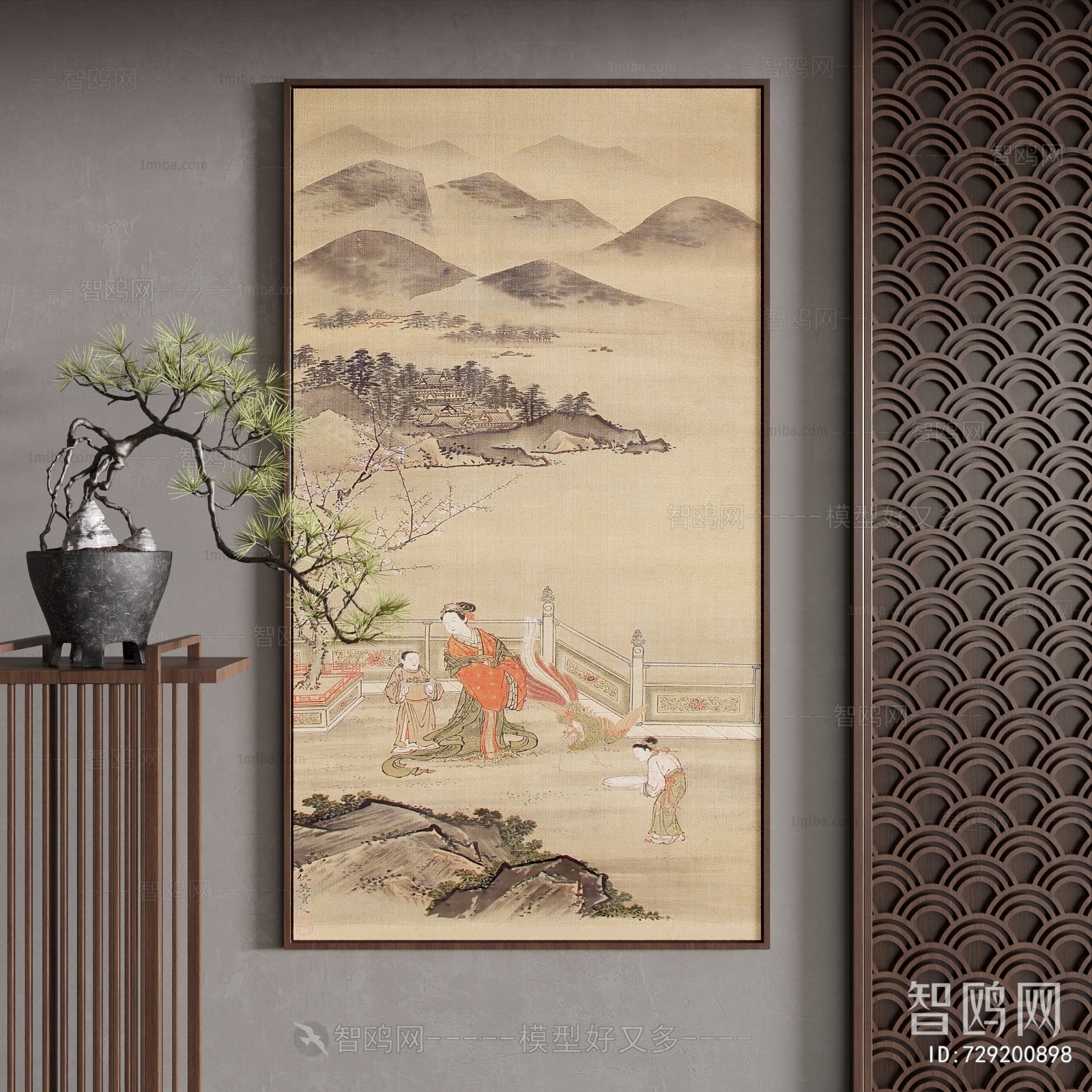 New Chinese Style Painting