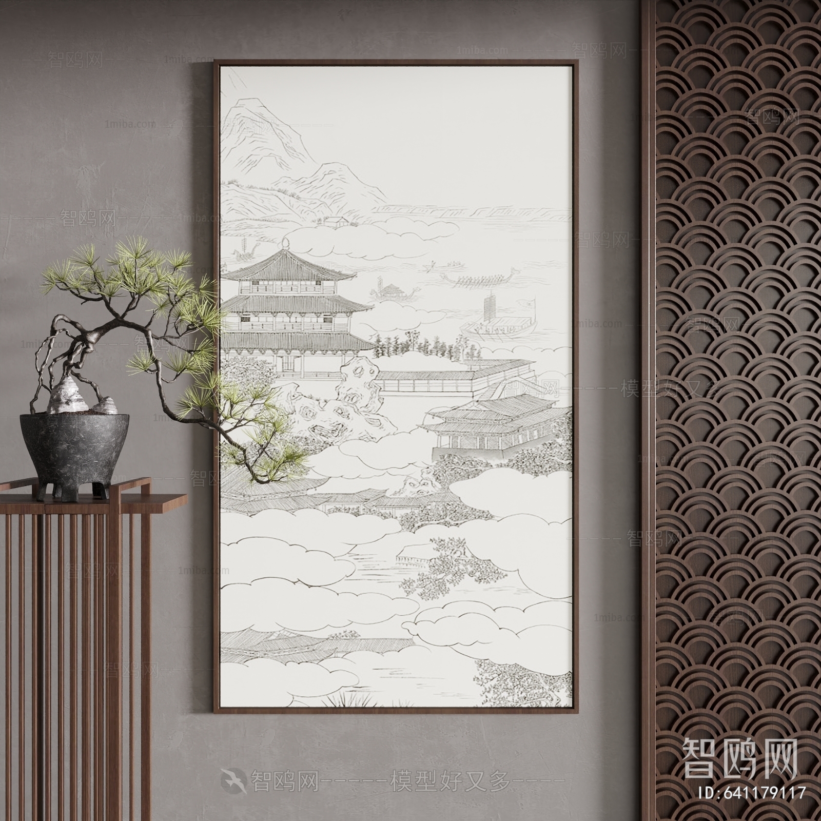 New Chinese Style Painting