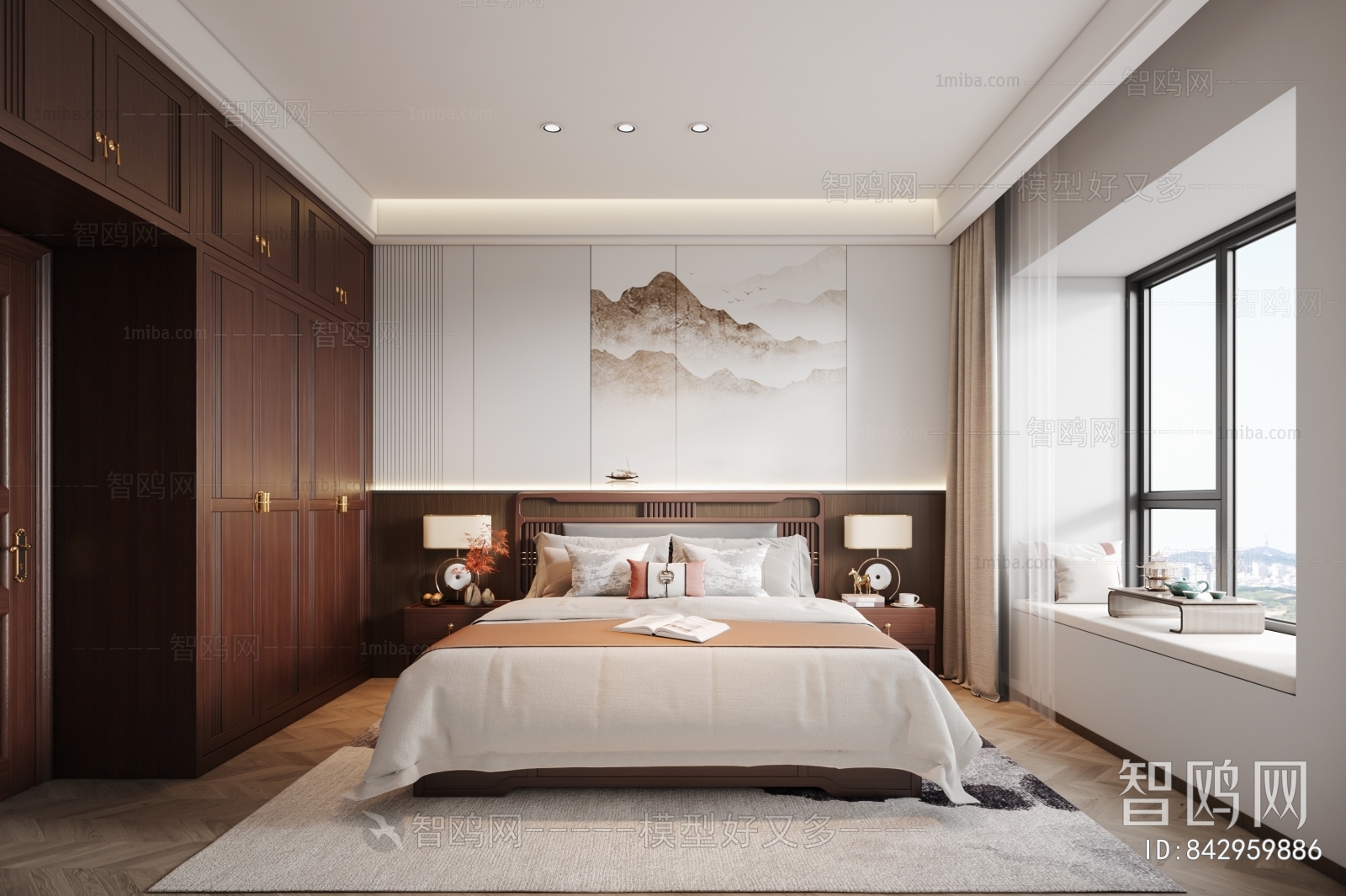 Chinese Style Bedroom