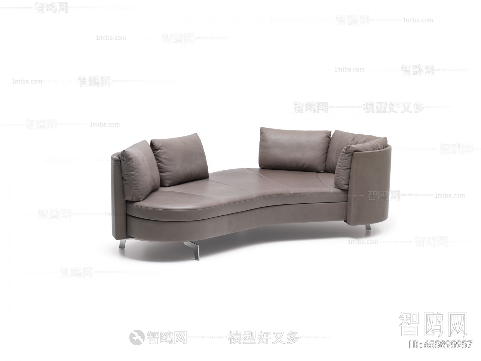 Modern Curved Sofa