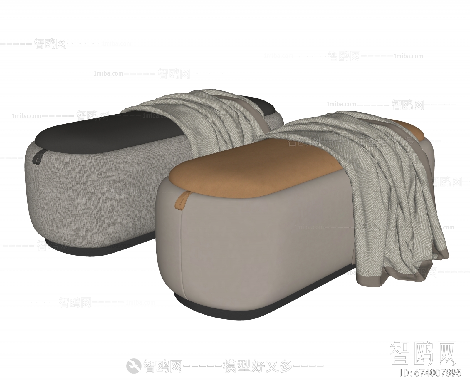 Modern Sofa Stool