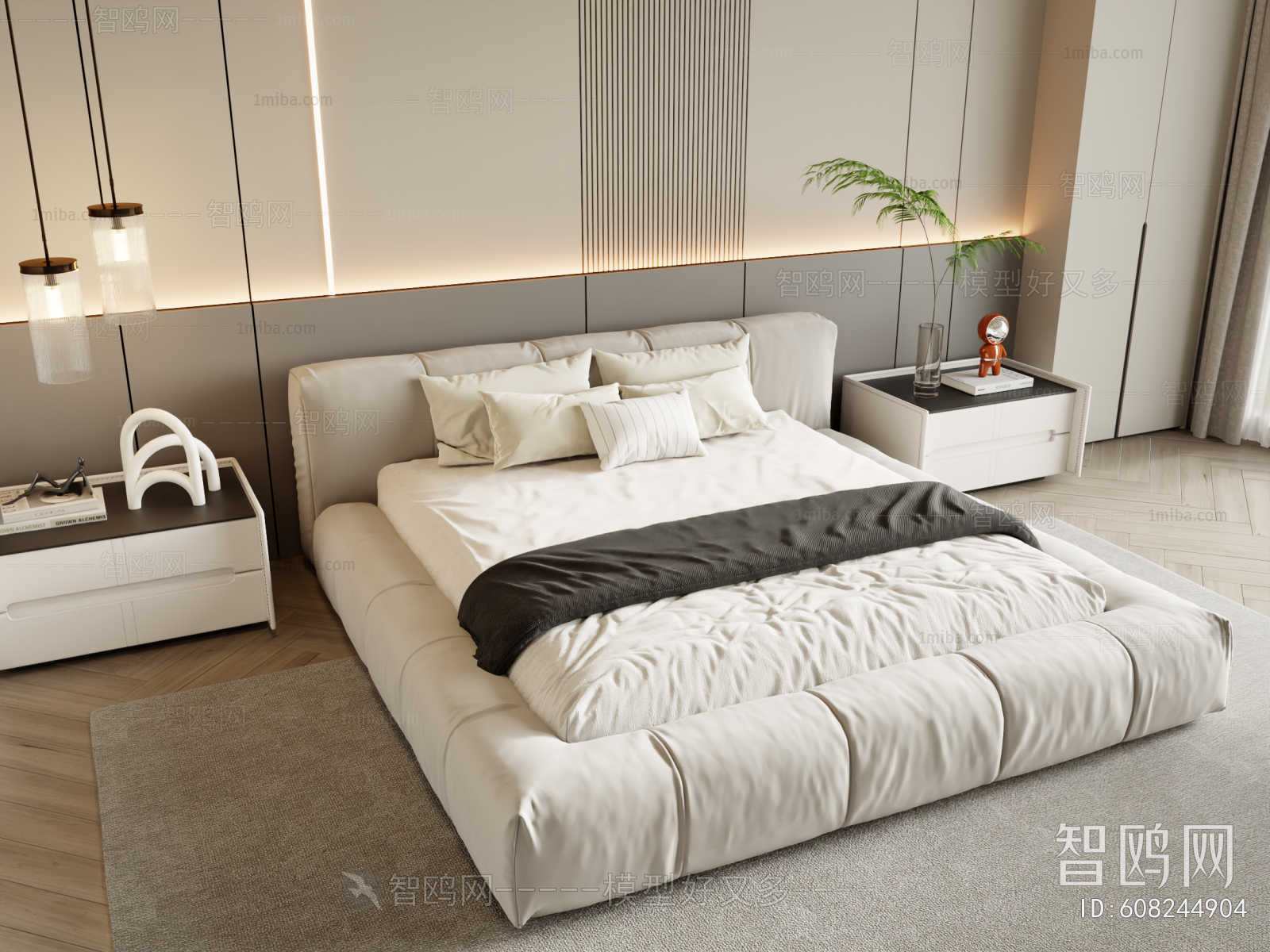 Modern Double Bed