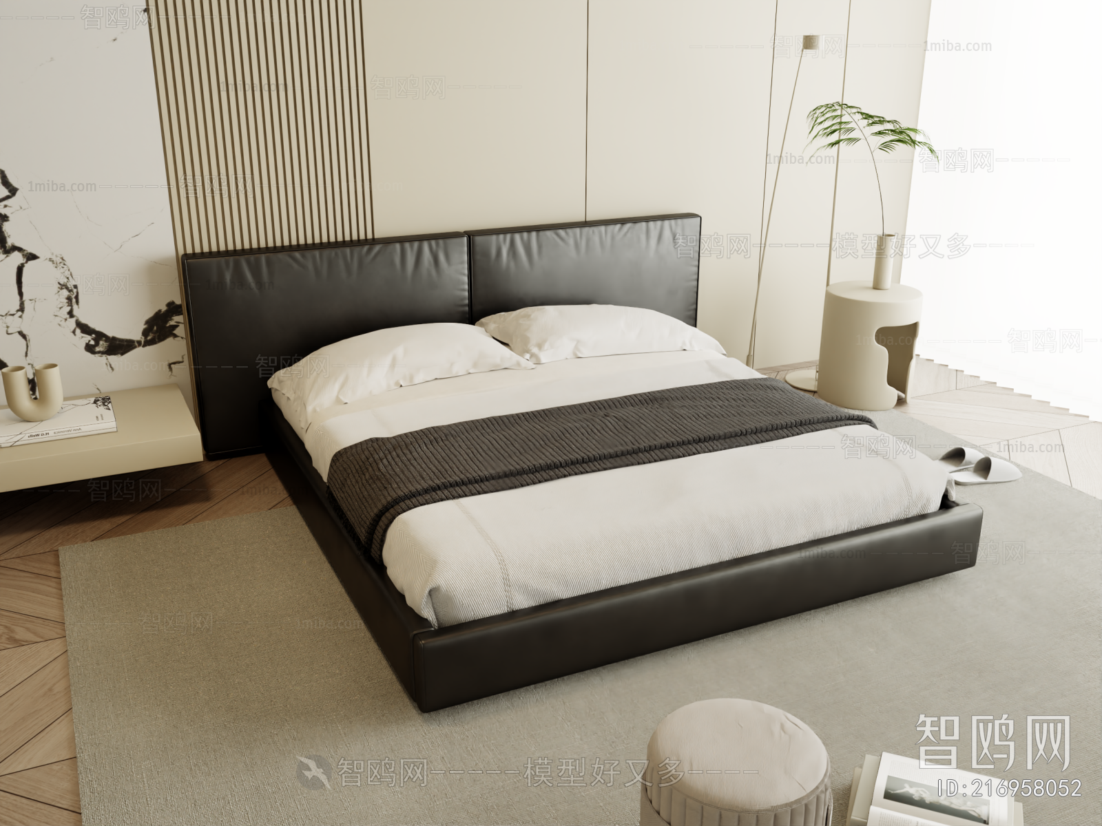 Modern Double Bed