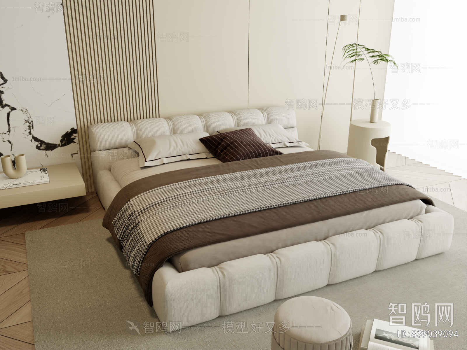 Modern Double Bed