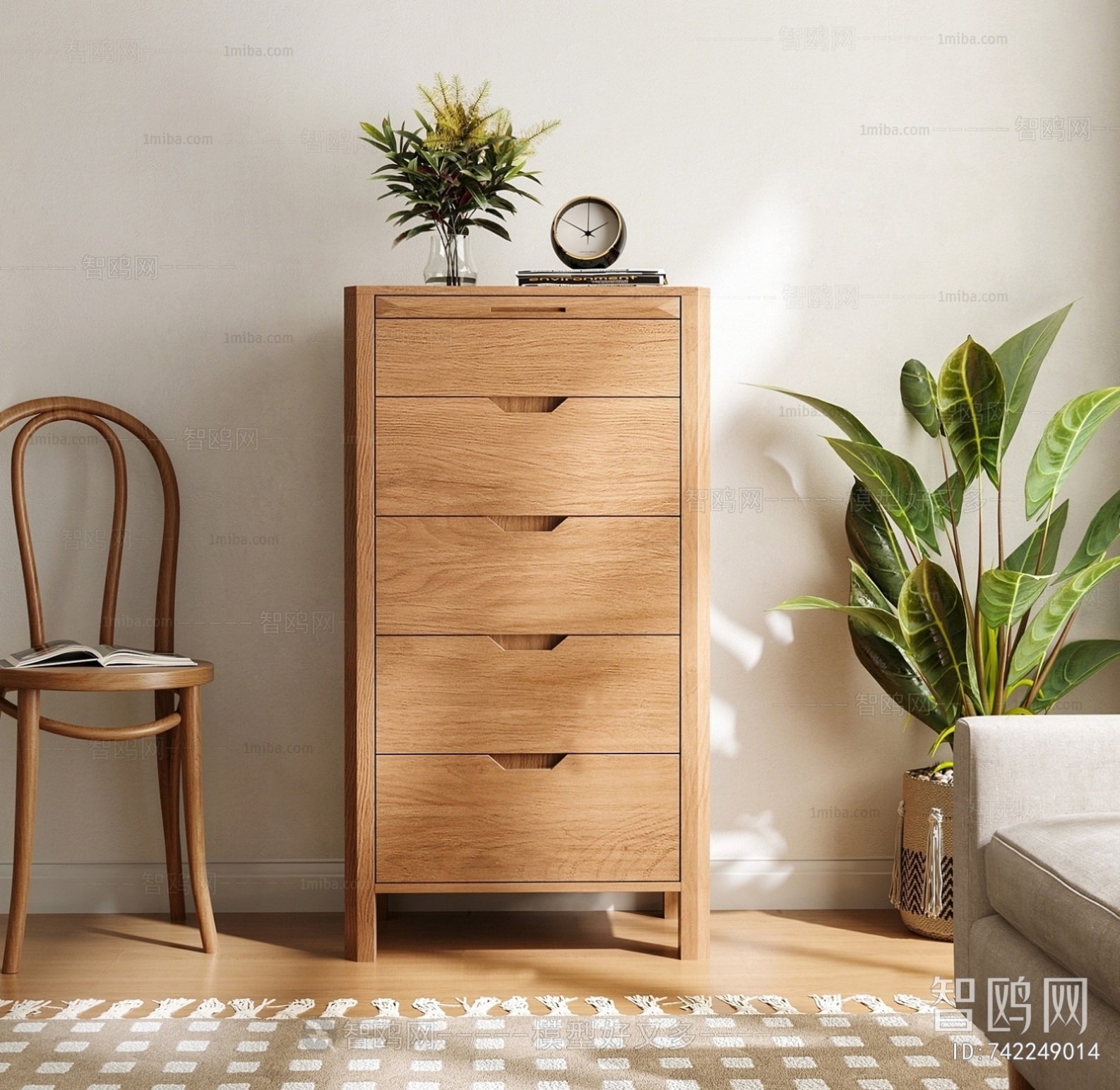 Nordic Style Chest Of Drawers