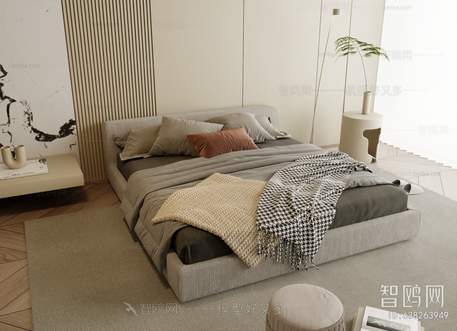 Modern Double Bed