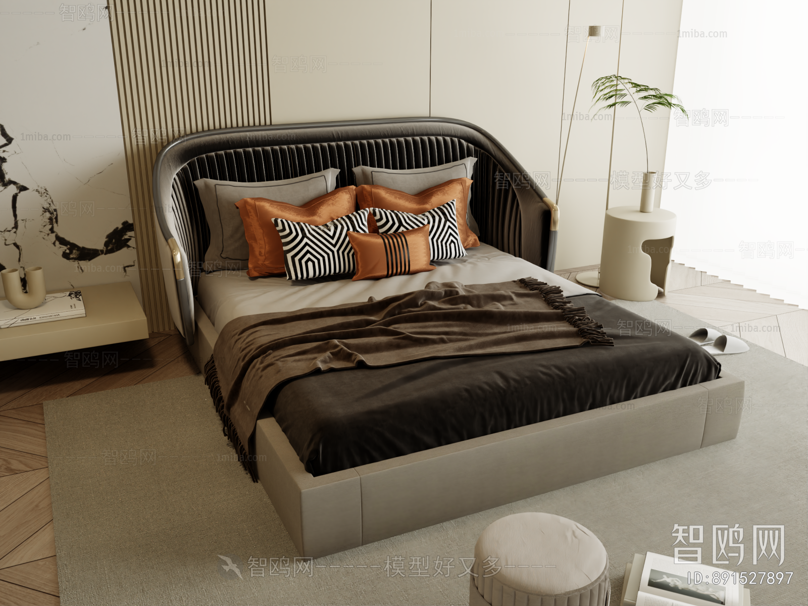 Modern Double Bed