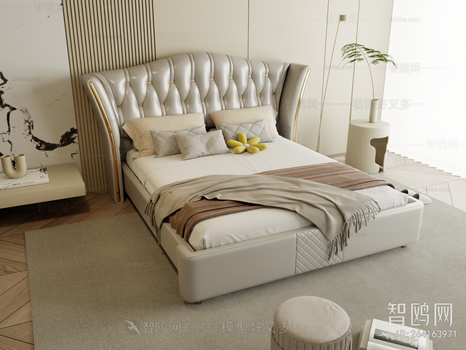 Modern Double Bed